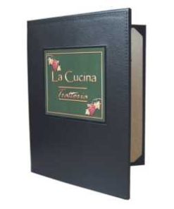 Picture frame menu cover