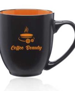 16 oz 2-tone ceramic mug
