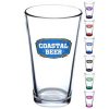 16 oz clear pint glass