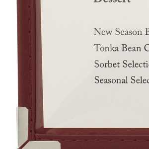 Solid cover café menu cover - Image 4