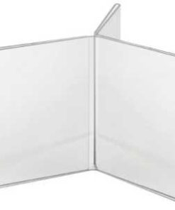 Tri-fold plastic tent