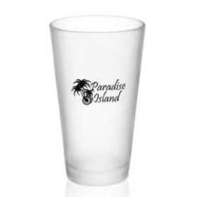 16 oz Frosted Pint Glass