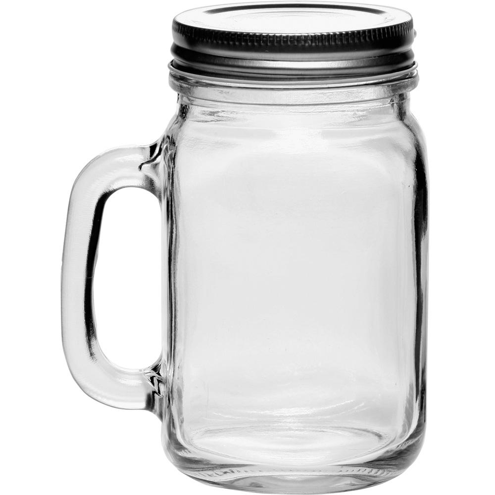 16 oz Mason jars with handle - Image 9