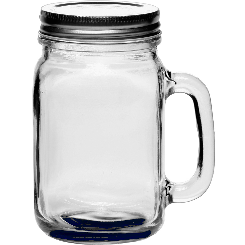 16 oz Mason jars with handle - Image 14