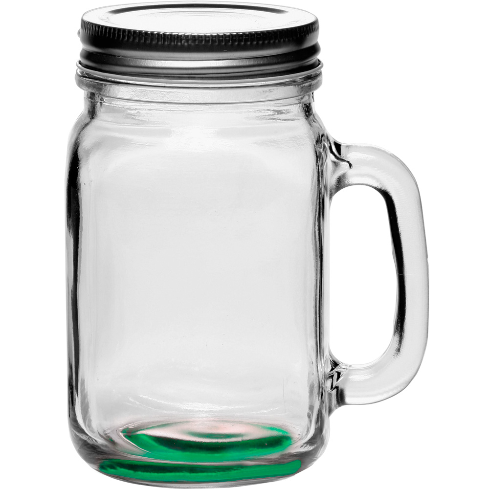 16 oz Mason jars with handle - Image 2