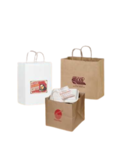 Kraft Handled Take-Out Bags
