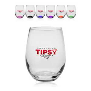 9 oz stemless wine glass